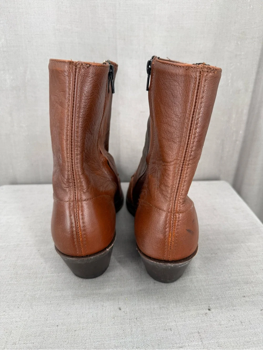 Laredo Laramie Bucklace Snip Toe Boots Men’s Size 10.5D  Congac Brown